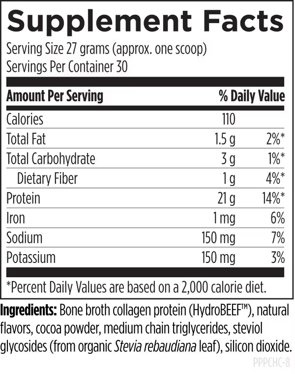 Bone Broth Protein Chocolate