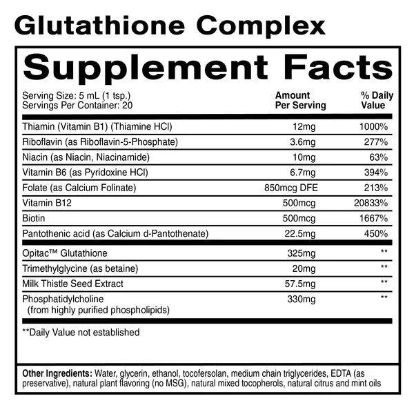Glutathione Complex 3.38 fl oz