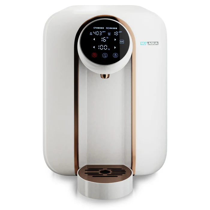 NU Aqua 4-Stage Countertop Reverse Osmosis System with Hot Water