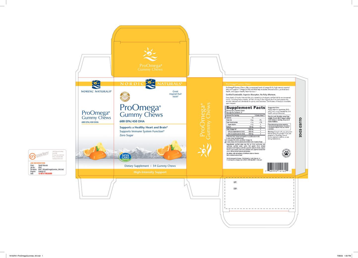 ProOmega® Gummy Chews 54ct