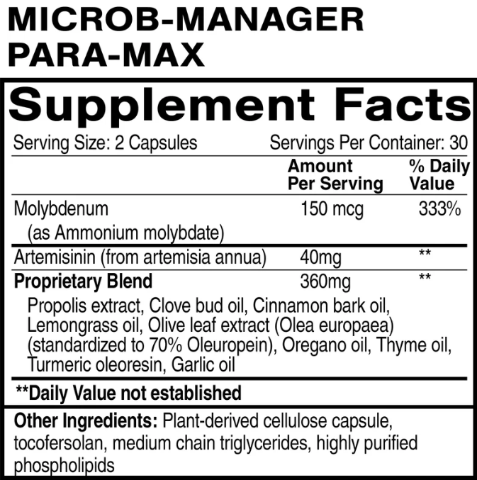 Microb-Manager Para-Max