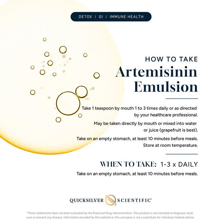 Artemisinin Emulsion