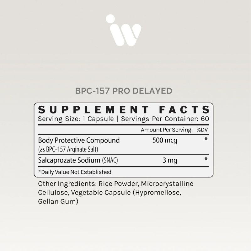 BPC-157 Delayed Pro 500mcg