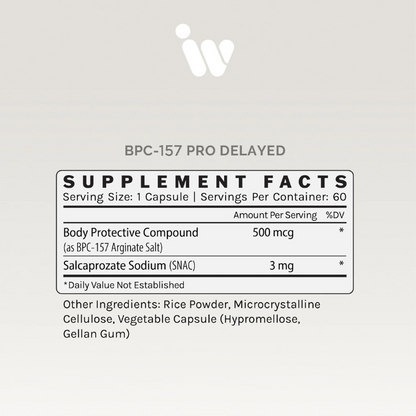 BPC-157 Delayed Pro 500mcg