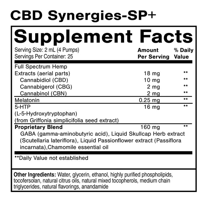 HEMP SYNERGIES-SP+