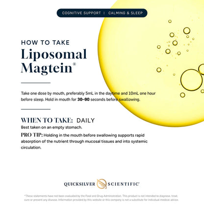 Liposomal Magtein
