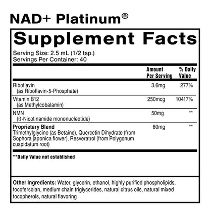 NAD+ Platinum®