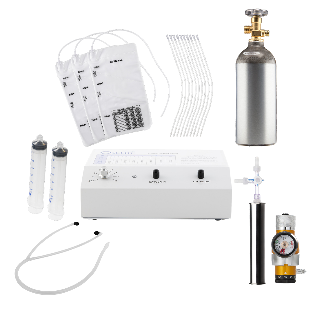 O3Elite Single Ozone Generator + Ozone Insufflation Package