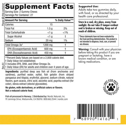 ProOmega® Gummy Chews 54ct