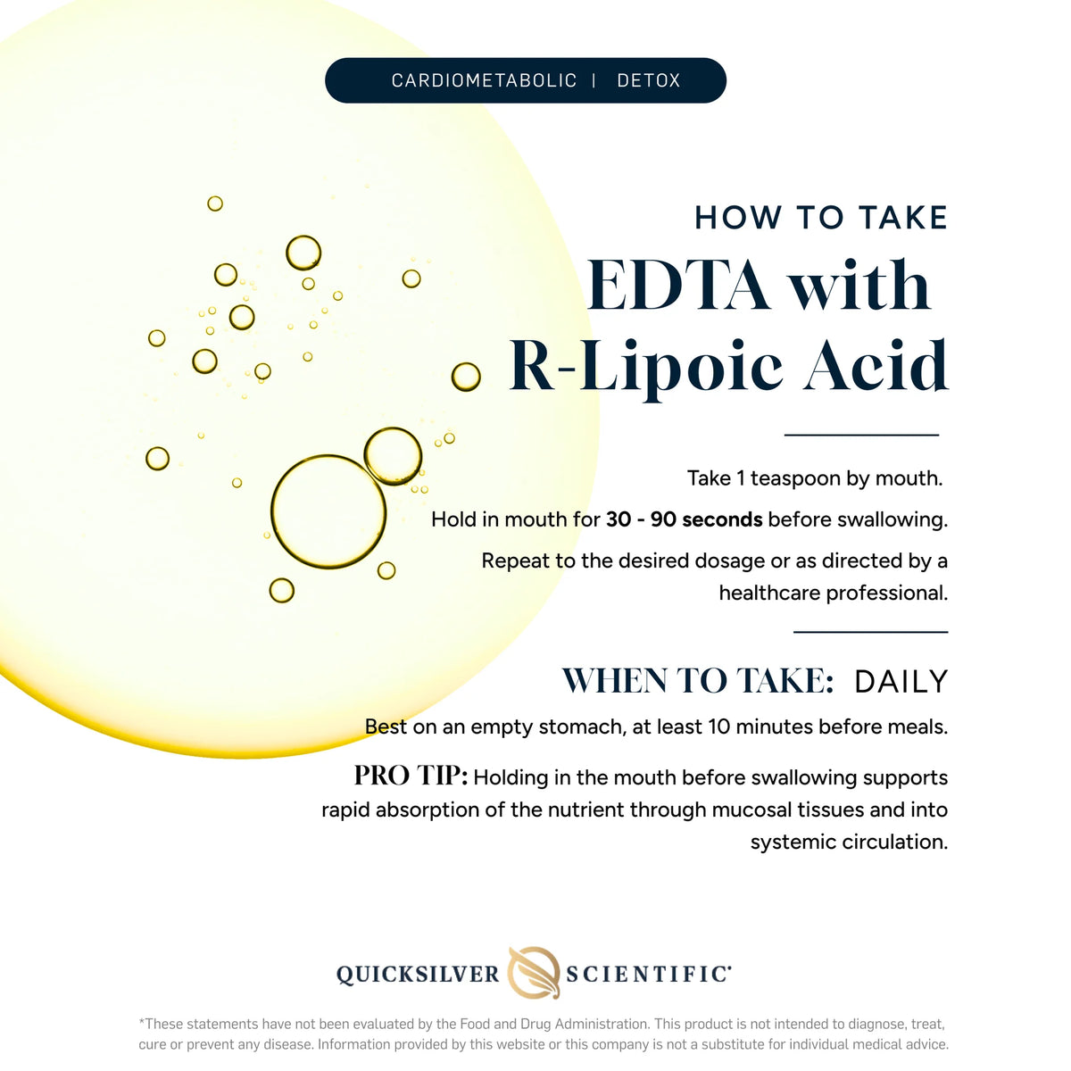 EDTA R Lipoic Acid Liposomal