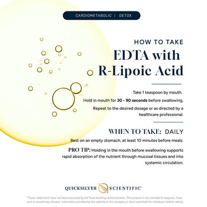 EDTA R Lipoic Acid Liposomal