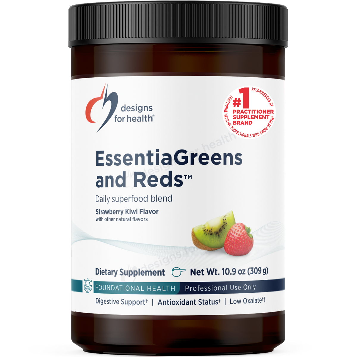 EssentiaGreens and Reds Strawberry Kiwi