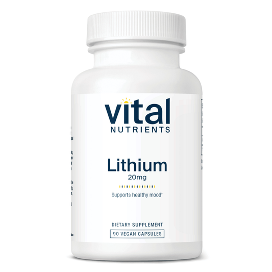 Lithium (orotate) 20mg