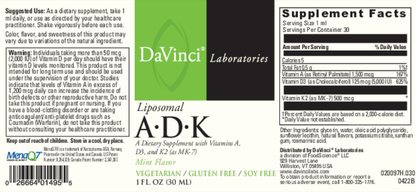 Liposomal ADK