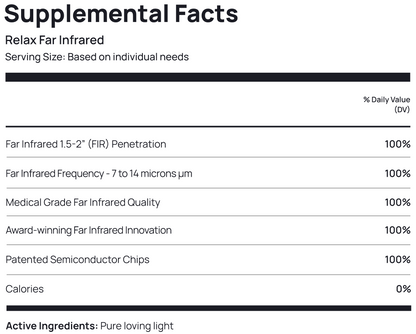 Infrared Silver Relax Sauna